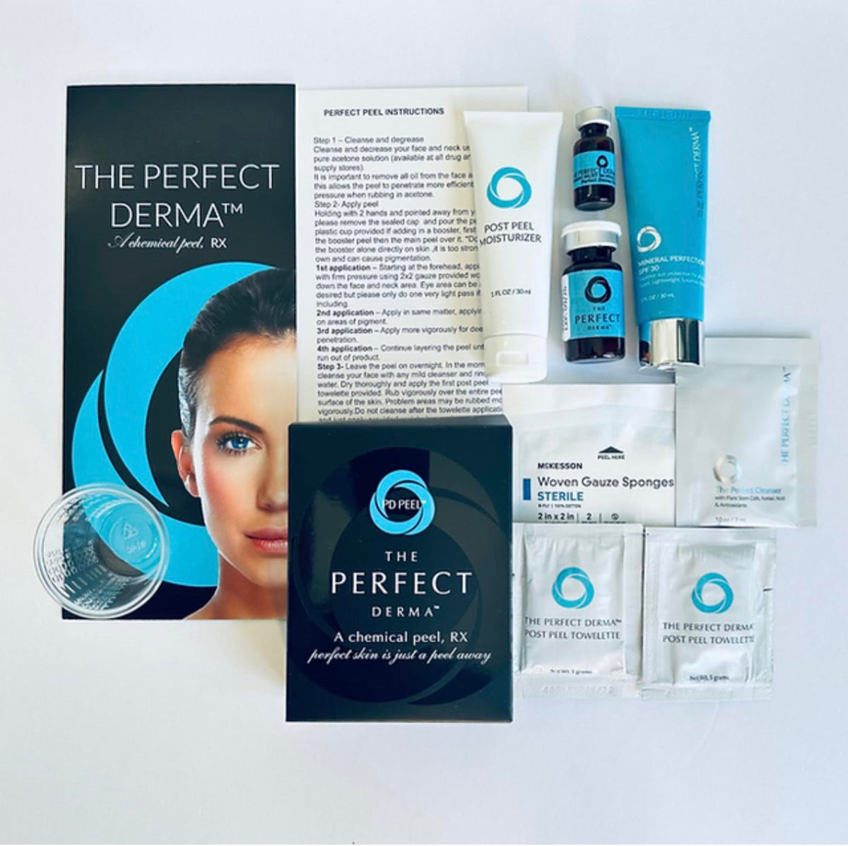 Plus booster with The Perfect Derma Peel (Full Kit) Exp 12/2027