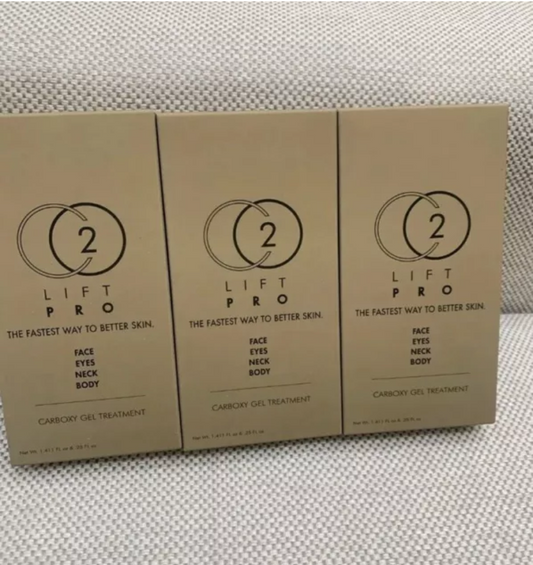 CO2Lift Pro Carboxy Gel Treatment -3 Treatments Fast Shipping