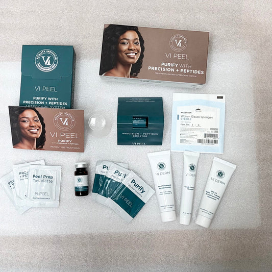 VI Peel Purify with Precision +Peptides Full kit Exp.08/2027