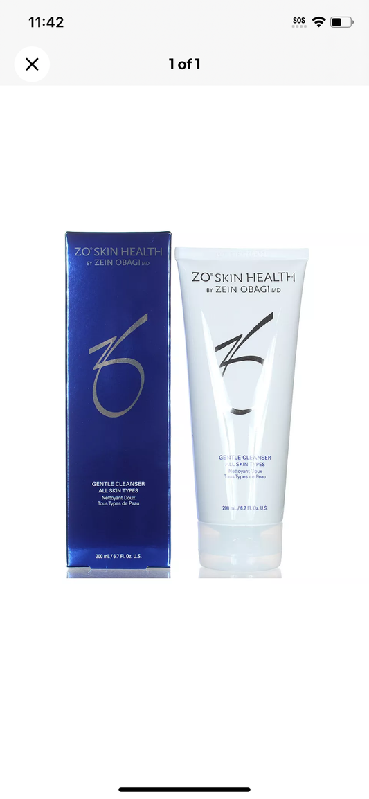 ZO Skin Health Gentle Cleanser (200ml / 6.7oz) Exp 10/2027 NEW / NO BOX / SEALED